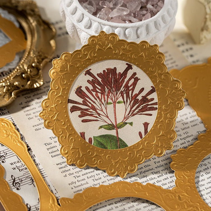 Relief Photo Frame Stickers for Journaling Enthusiasts