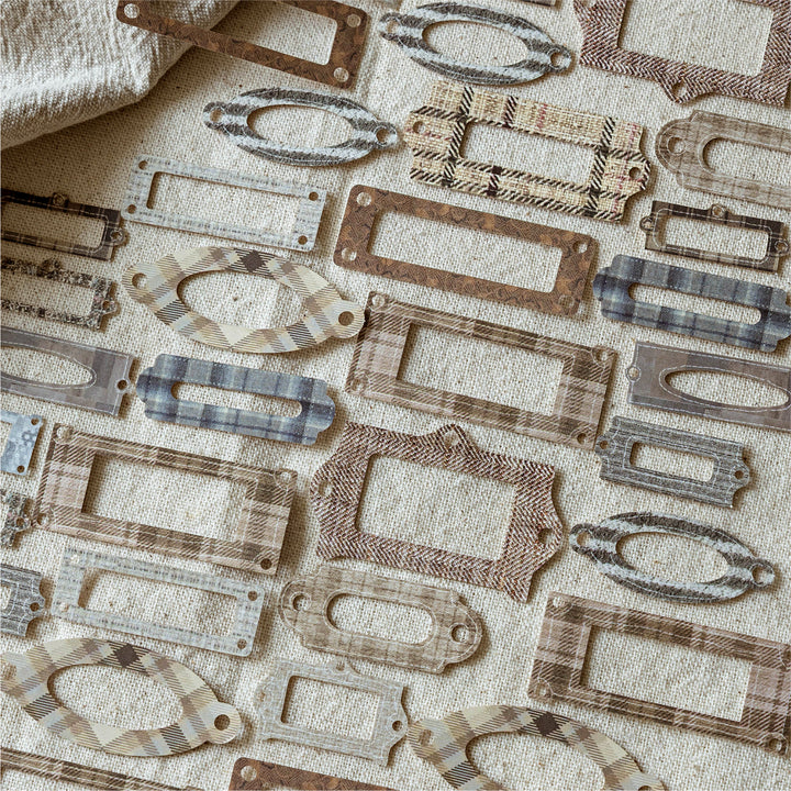 Retro Archive Rusted Metal Cardstock Stickers Scrapbook Essentials