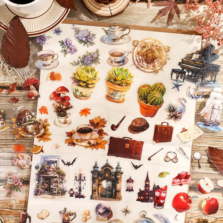 Retro Stickers Time Notes Art Projects Ephemera