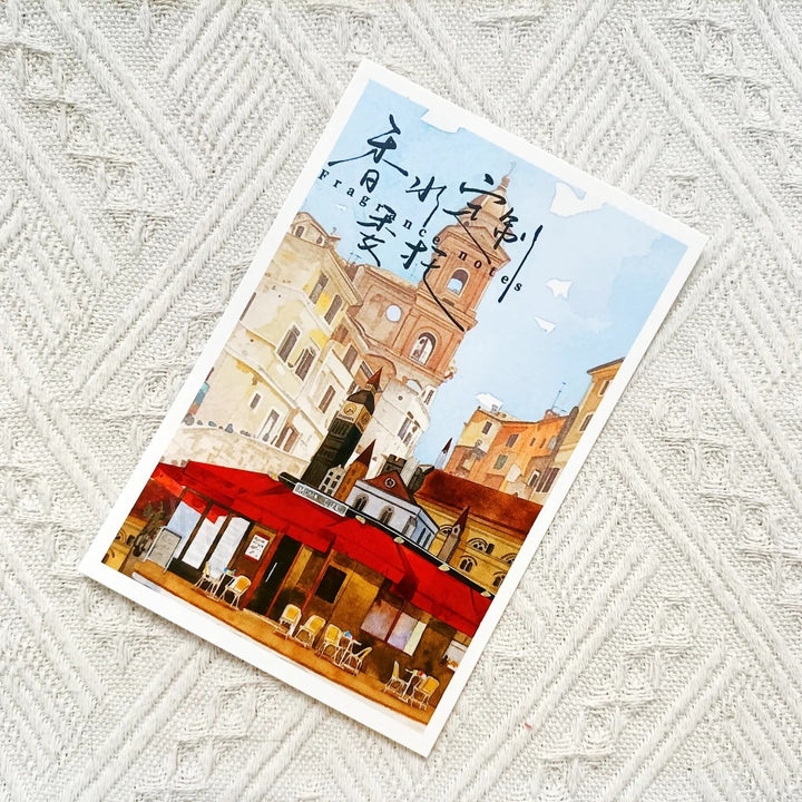 Roaming Town PET Tapes Cityscape Perfect for Journal Decoration