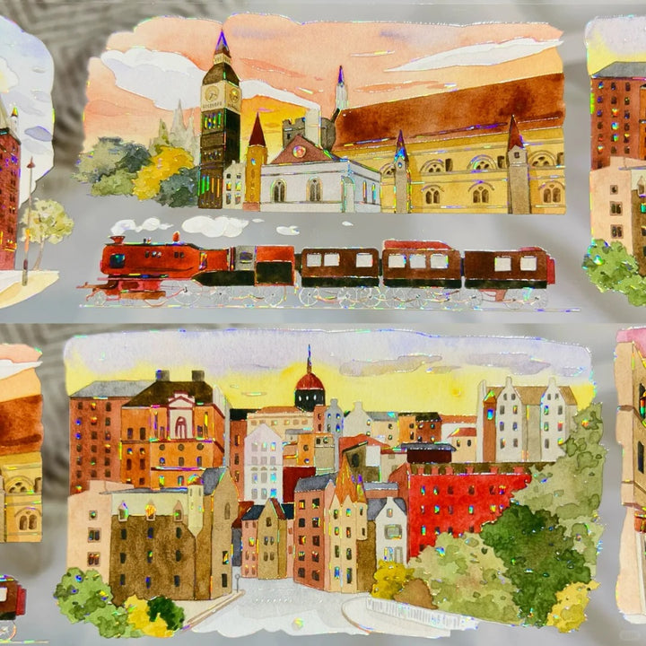 Roaming Town PET Tapes Nature Design Perfect for DIY Decoration