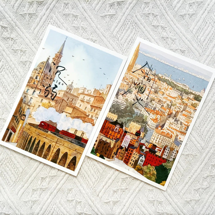 Roaming Town PET Tapes Travel Journal Great for Creative Crafting