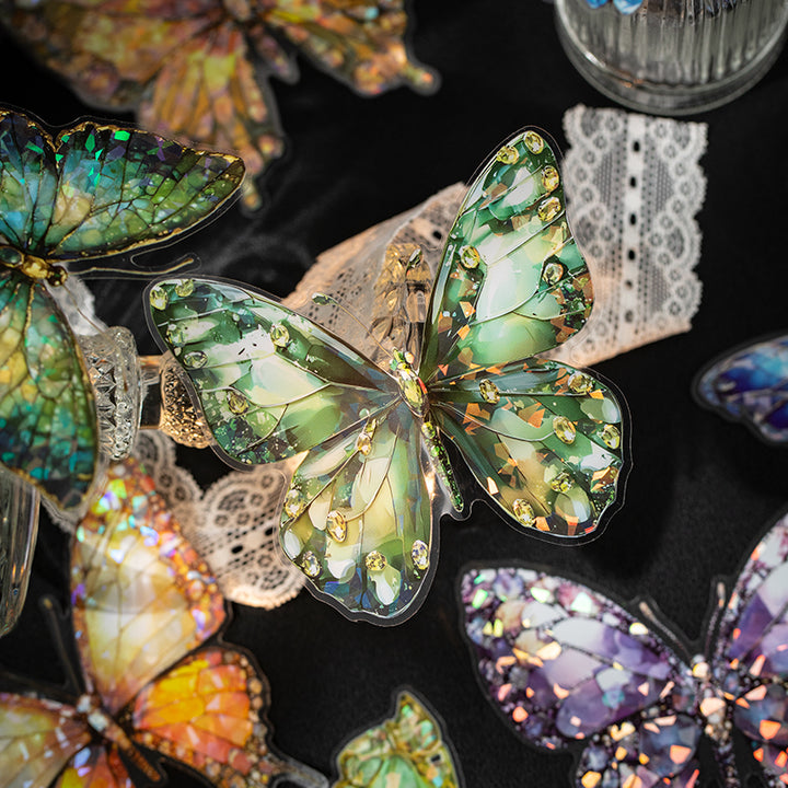 Romance Butterflies Amethyst Wings Glow in the Dark
