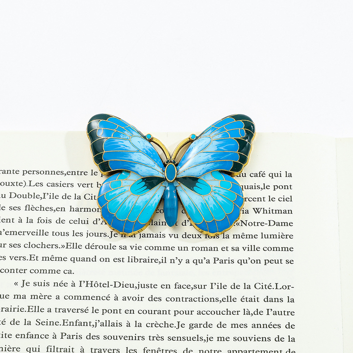 Romance Butterflies Bookmarks Elegant Aesthetic for Scrapbooking