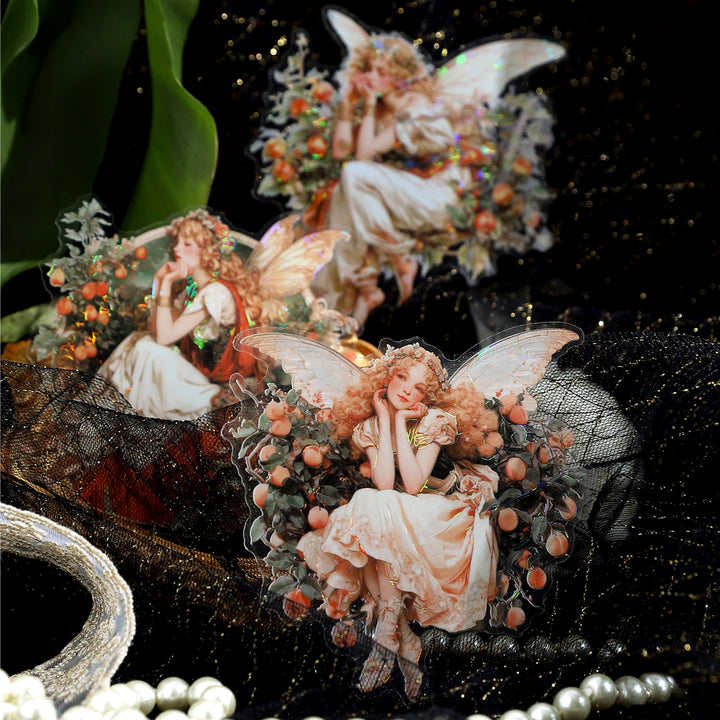 Romance Elven Kingdom Stickers Floral Elements for DIY Projects