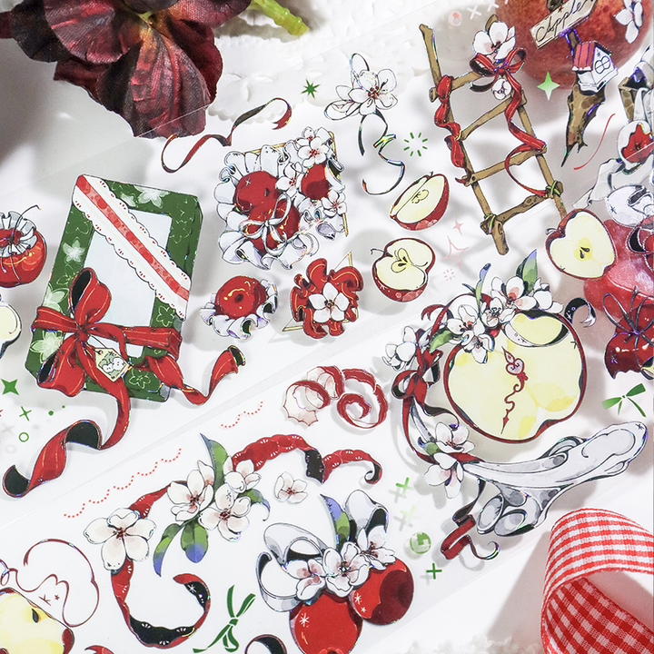 Romance PET Tape Apple Knot Magic DIY Craft Materials