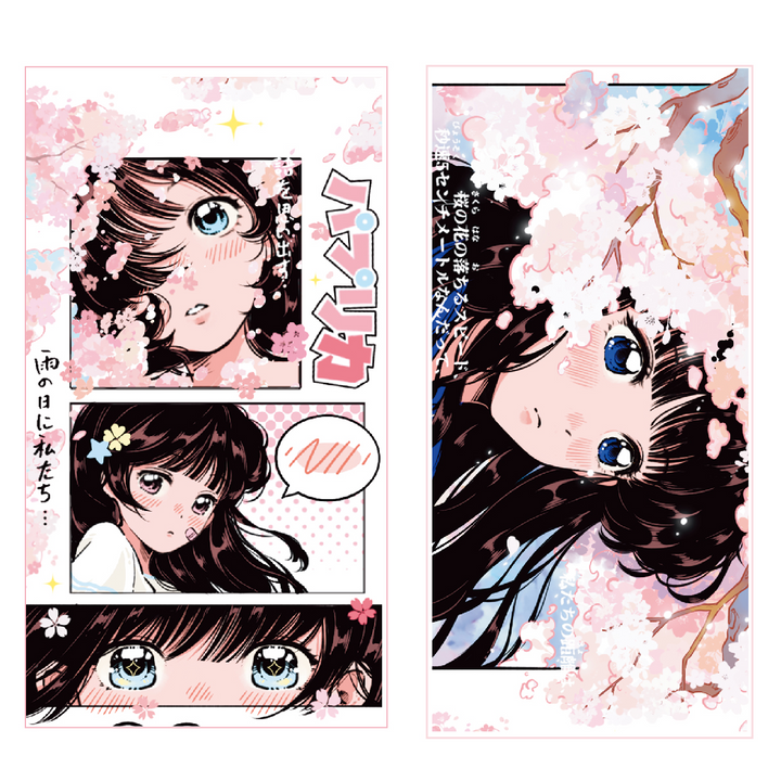 Romance Zhaoxi Sweet Girl PET Tapes Comic Inspiration
