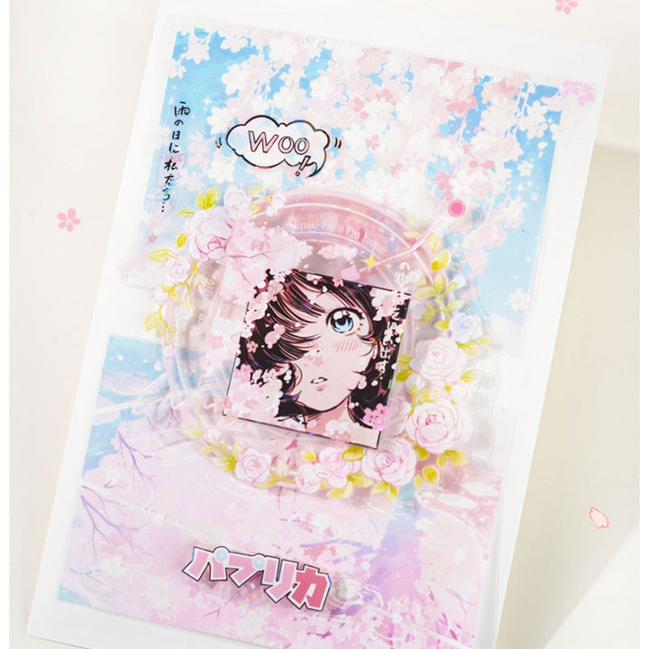 Romance Zhaoxi Sweet Girl PET Tapes Japanese Characters