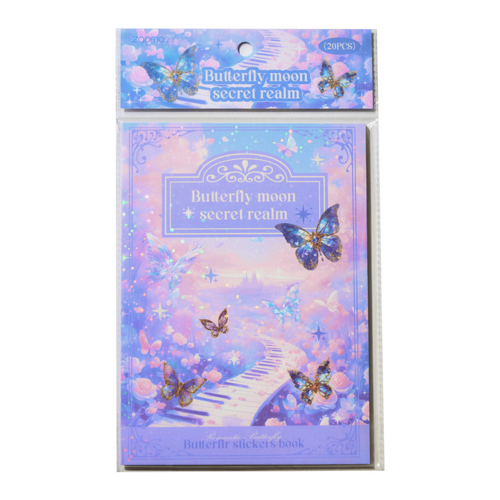 Romantic Butterfly Series PET Stickers Suitable for Stationery Decoration
