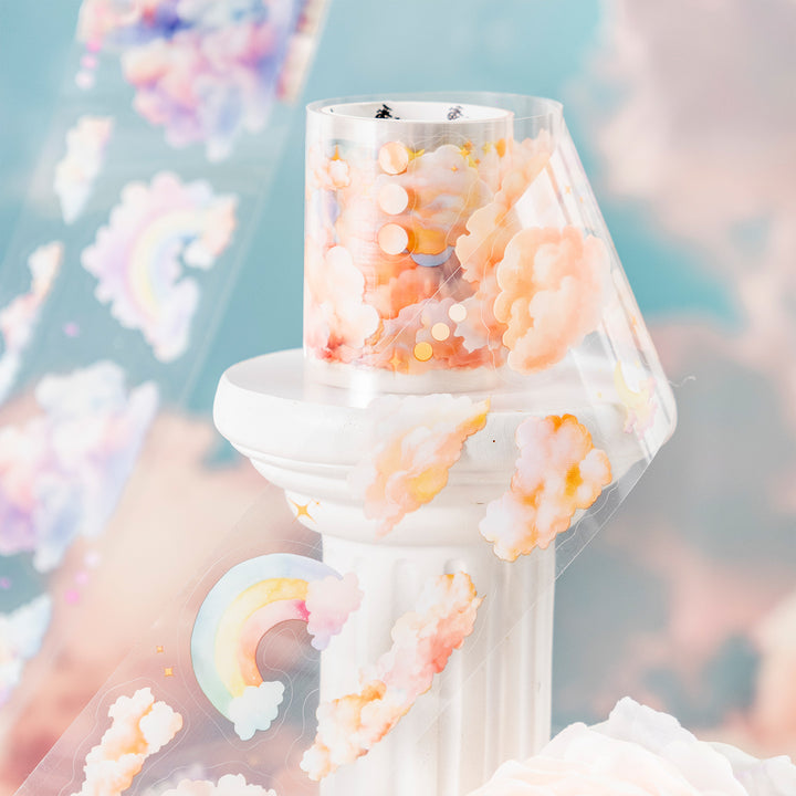 Romantic Cloud Series PET Washi Tape