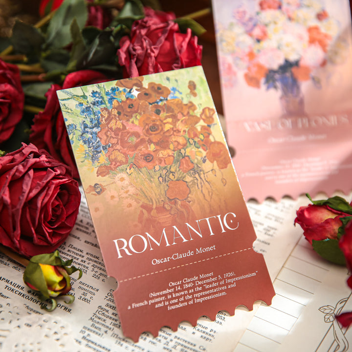 Romantic Gallery Series Romantic Art Postcard Retro Style