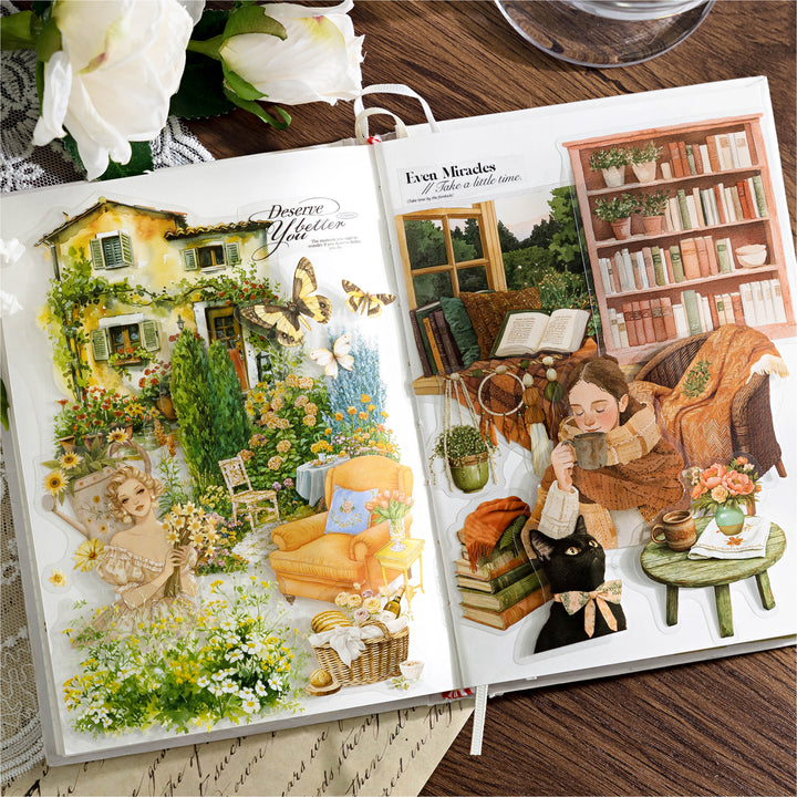 Romantic Landscape PET Tape Field Life journal supplies