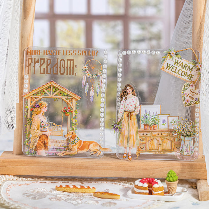 Romantic Rural Life PET Sticker Pack for Journaling