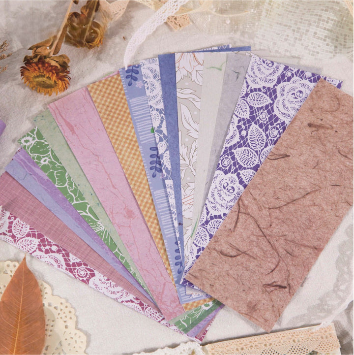 Romantic Series Lace Paper Kit for DIY Creative Projects