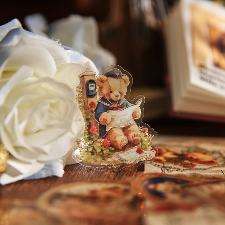 Romantic Stickers Bear Romance House Set