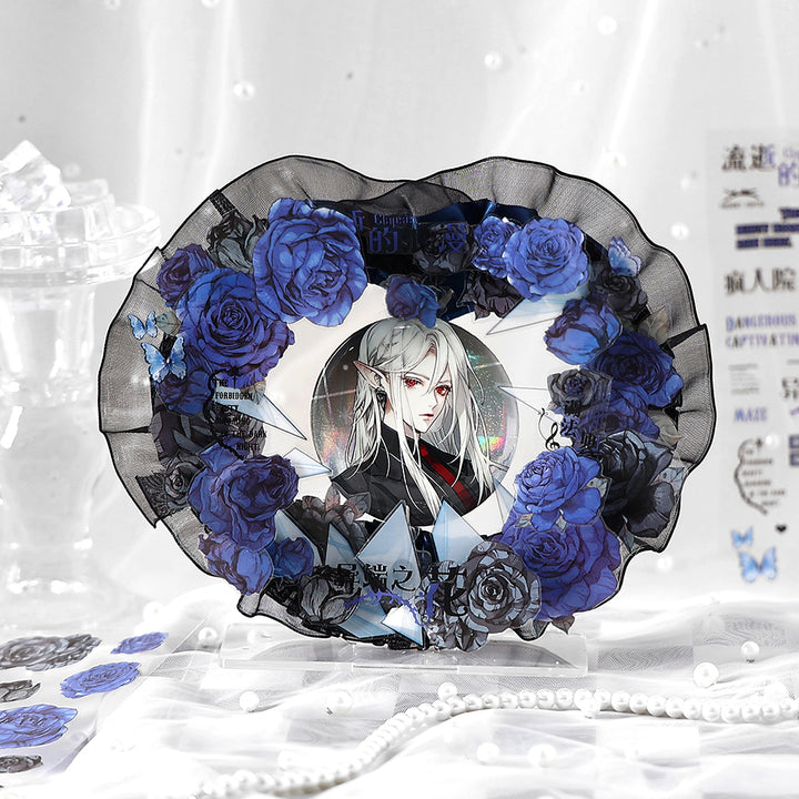 Rose Aesthetic Gothic Stickers Floral Romantic