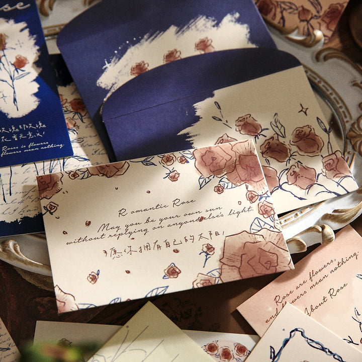 Rose Island Letter Writing Gift Set Romantic Stationery Collection