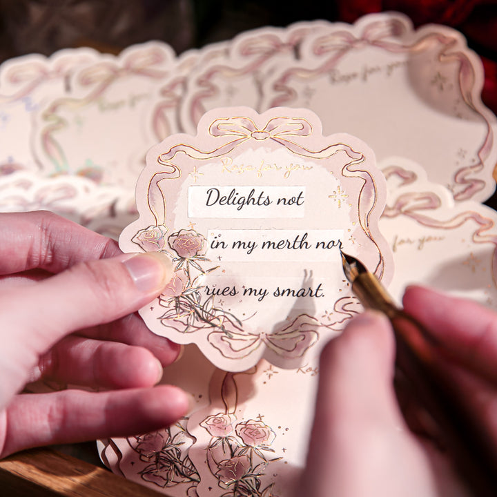 Rose Island Series Floral Stationery for Thoughtful Letters