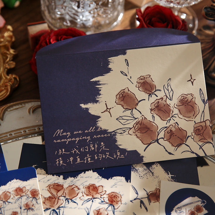 Rose Island Stationery Gift Set Perfect for Letter Writing Lovers