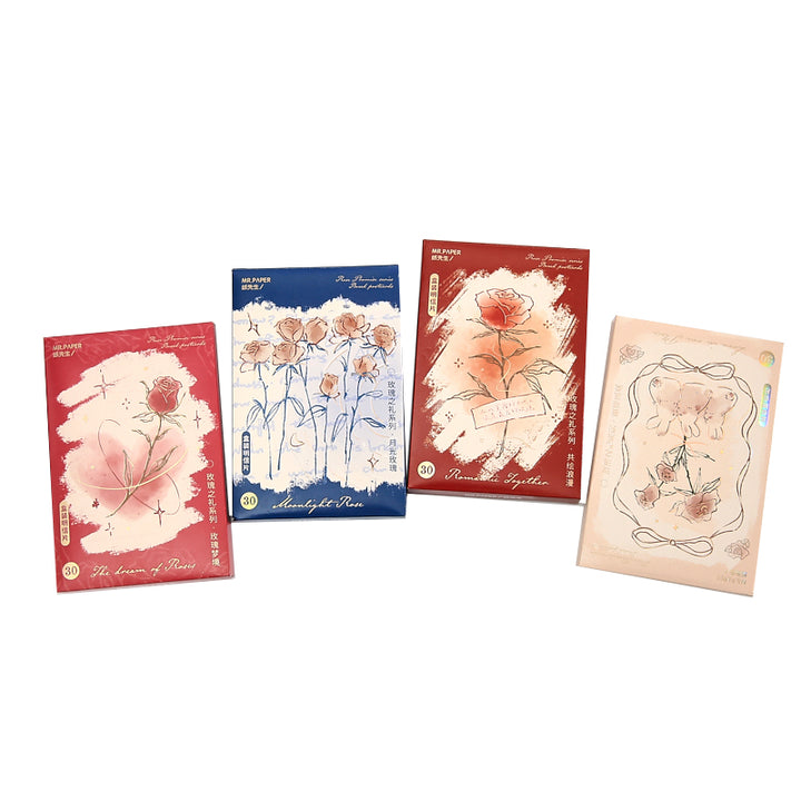 Rose Series Journal Greeting Cards