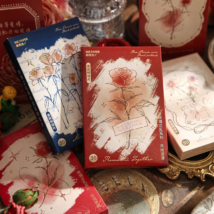 Rose Vintage Gift Postcards