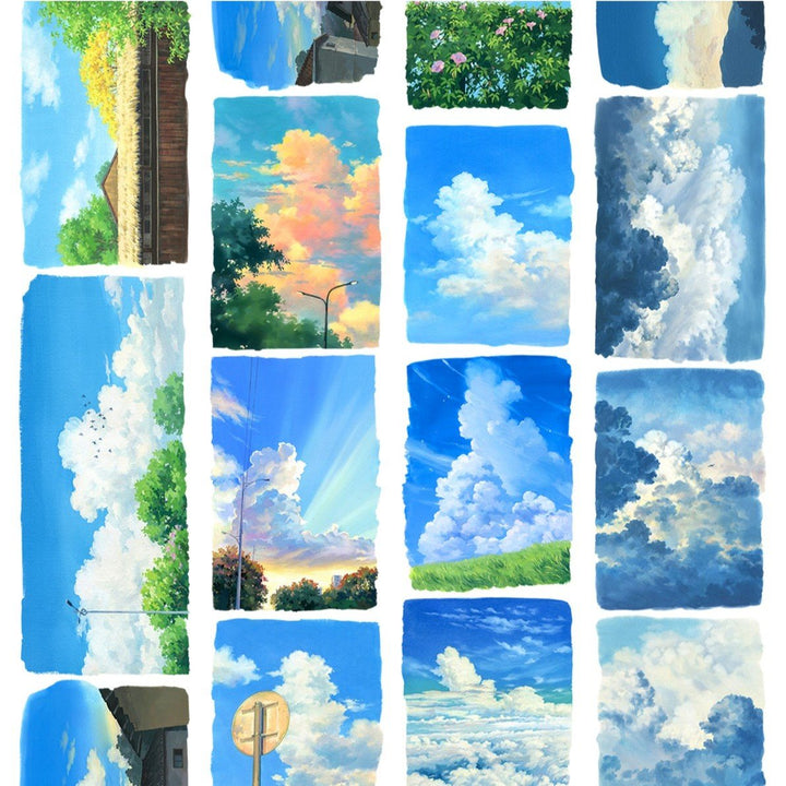 Cloudscape Journey Scenery PET Tape - Desk Cosmos