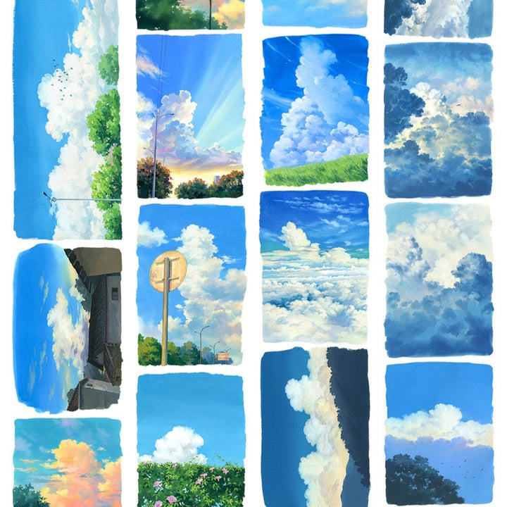 Cloudscape Journey Scenery PET Tape - Desk Cosmos