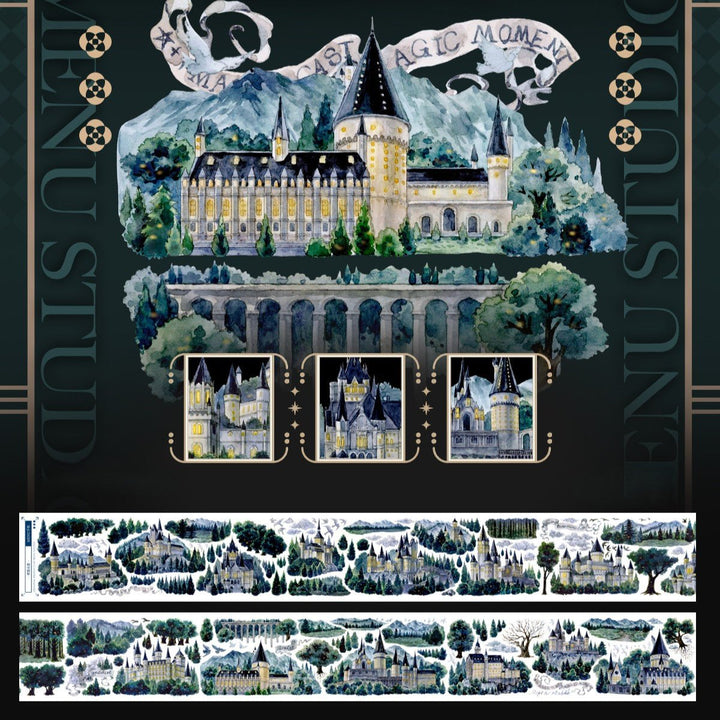 Firefly Castle Vintage PET Tape - Desk Cosmos