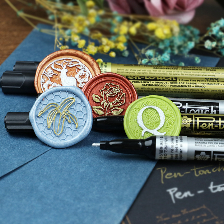 Sakura Metallic Pen for Artistic Wax Projects
