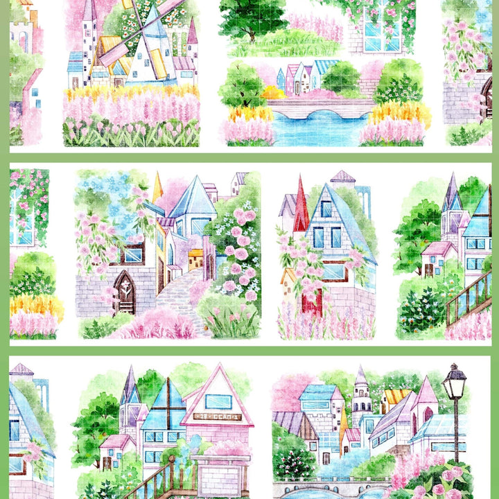 Sakura Romantic City Seaside Tape