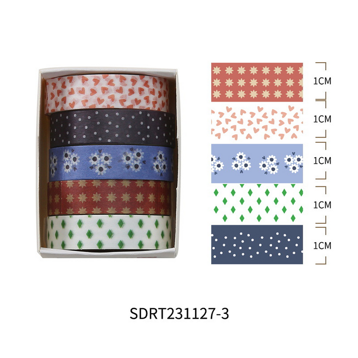 Salt Series Time Dandelion Diamond Washi Tape