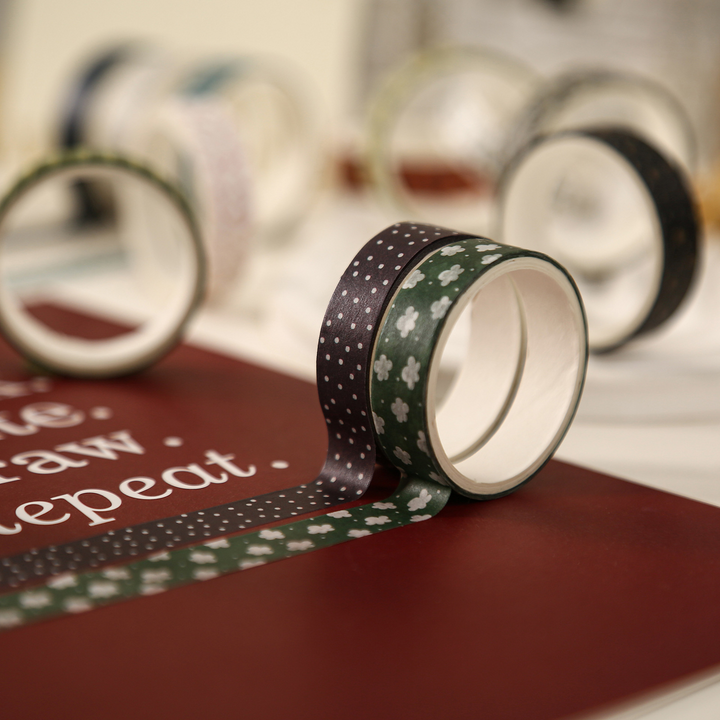 Salt Series Time Scrapbooking Washi Tape for Personal Decoration