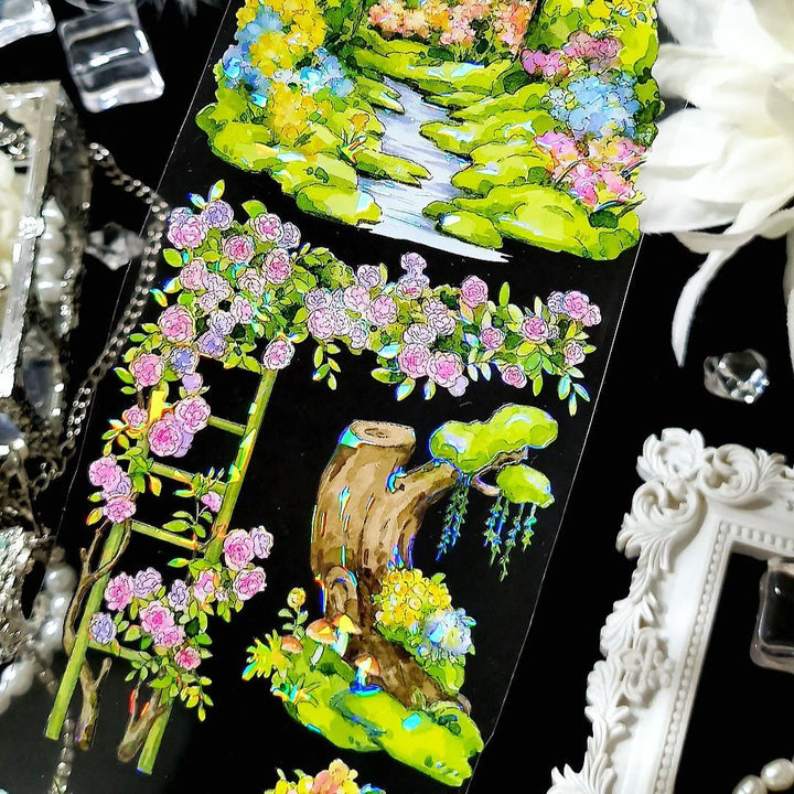 Scenery Creation PET Tape Secret Spring Smooth Finish