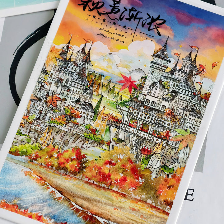 Scenery Four Seasons Linlang Artistic Craft Tape