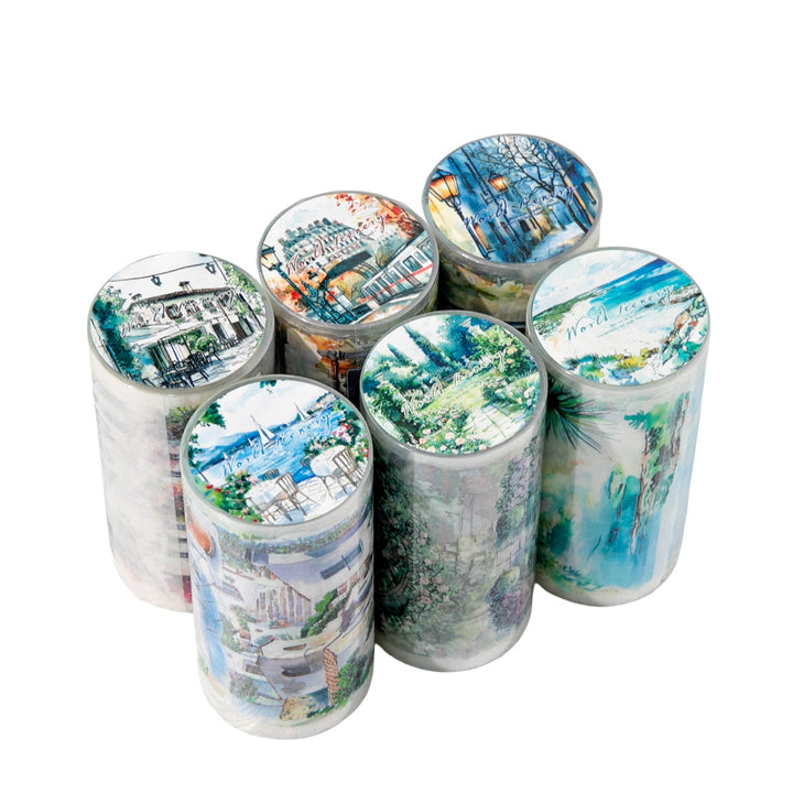 Scenery PET Tape Corner Of The World aesthetic travel supply