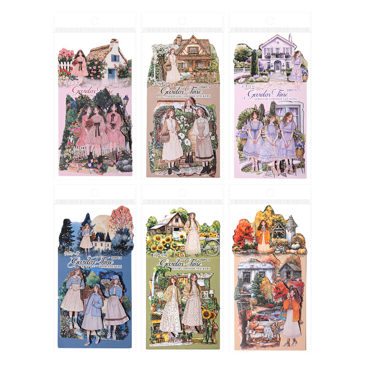 Scenery Washi Stickers Garden Time nature garden vibes