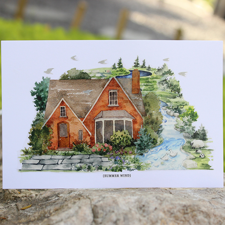 Scottish Garden PET Tape Scenery Artistic Projects