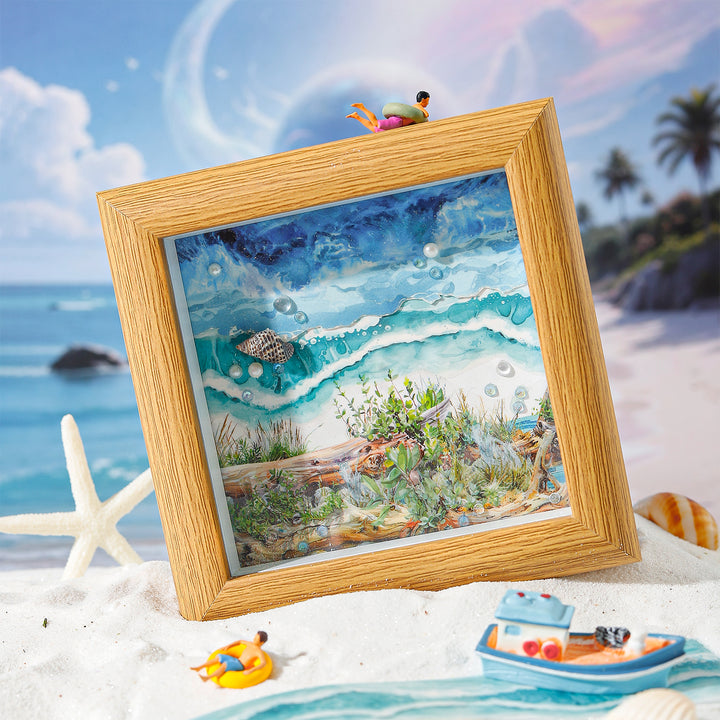 Sea and Shore PET Tape Suitable for Collage Projects