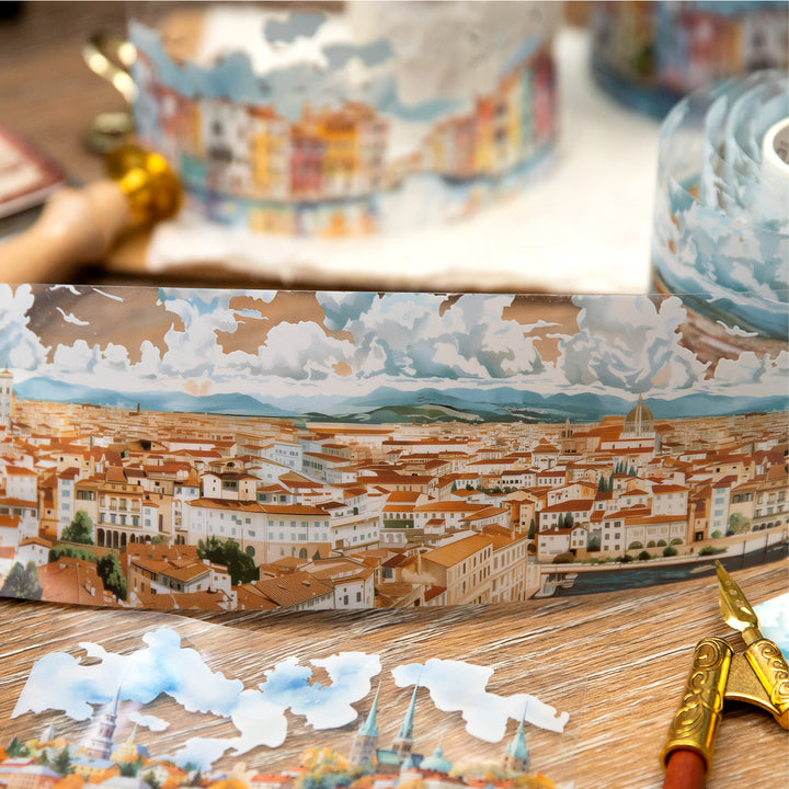 Self Adhesive PET Tape from Travel around Europe series