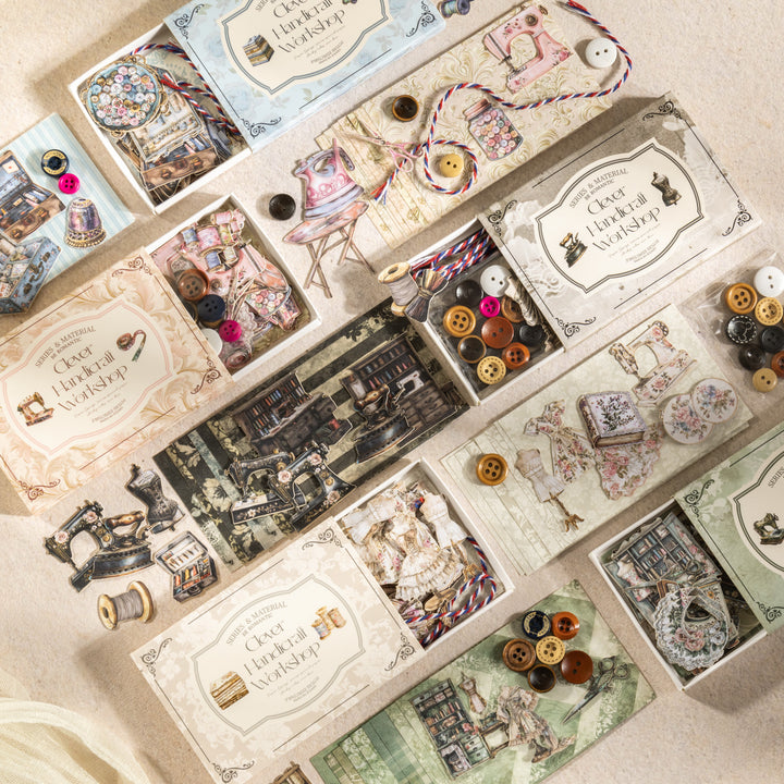 Sewing Paper Kit Skillful Hands Vintage Set