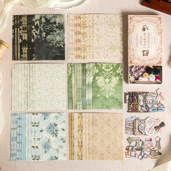 Sewing Theme Craft Paper Skillful Hands Style