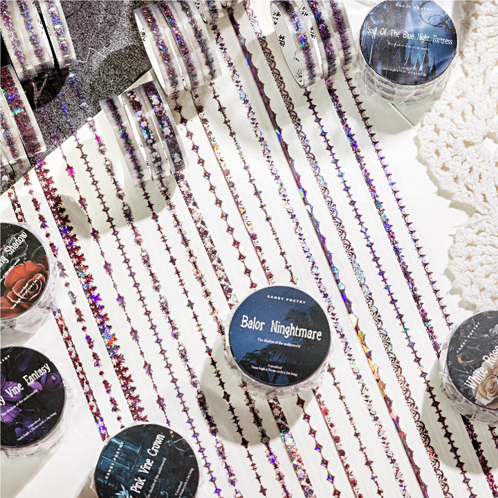 Shadow of the Underworld PET Tape Artistic Scrapbook Use