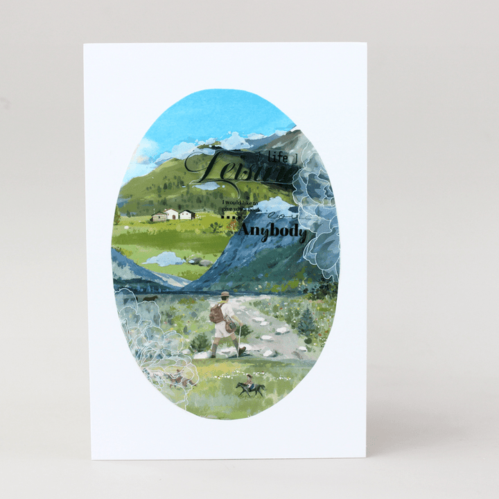 Shan Jian Forest Mood Scenic Washi Tape Great for Phone Case