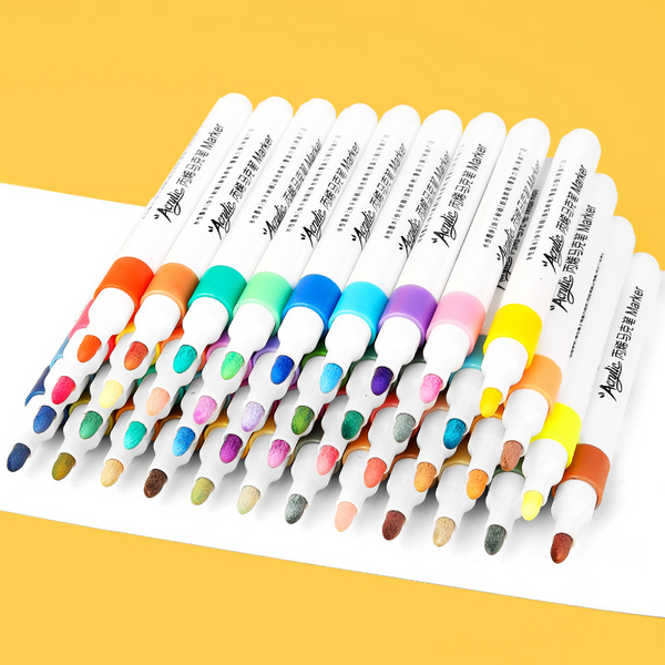 Simple Style Acrylic Markers for DIY Journals and Artistic Crafting