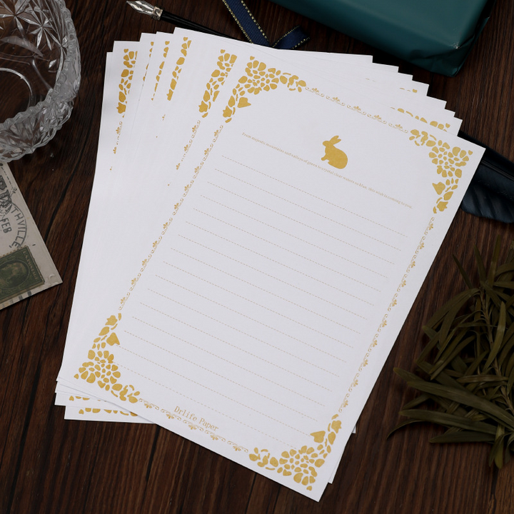 Sincere Heart Exquisite Handcrafted Envelope and Letter Paper for Calligraphy