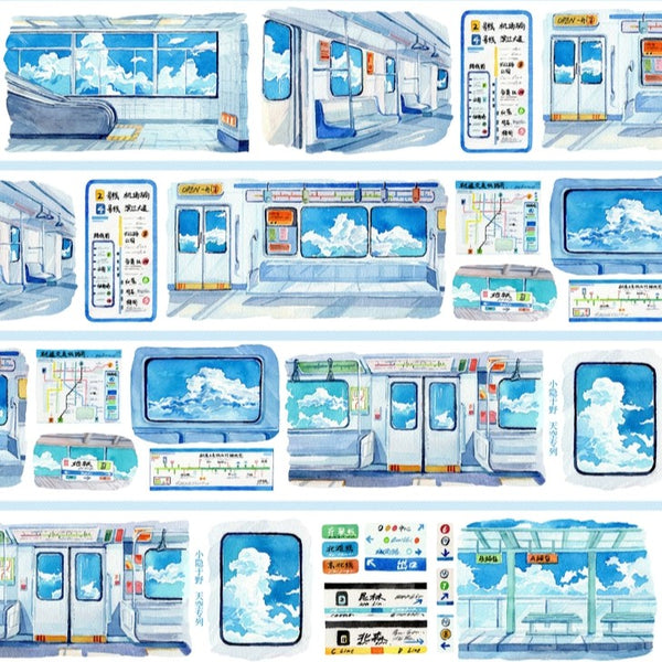 Sky Express Pet Tape Scrapbooking Decoration