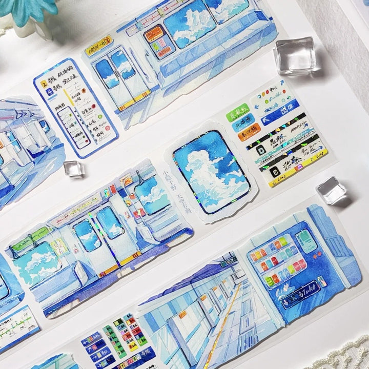 Sky Express Tape Decorative For Phone Case Art