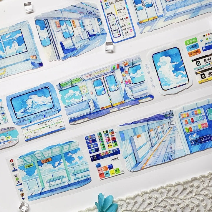 Sky Express Train Theme Tape For Diary Creation