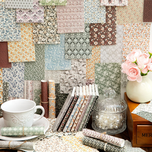 Slowly Happy Craft Paper Vintage Texture Set