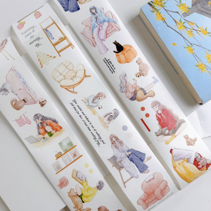 Soft Life PET Tape Lifestyle Theme for Decoration